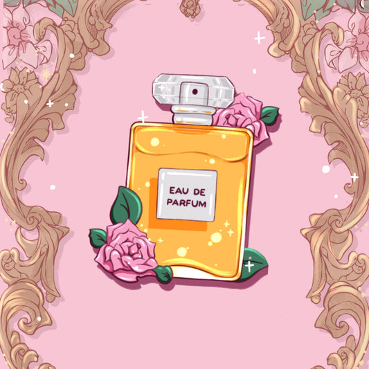 Single mini pin - perfume -